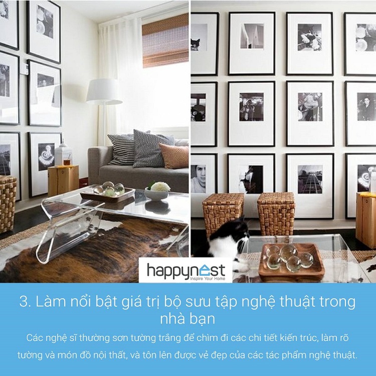 7 điều cần phải biết khi sơn tường trắng cho ngôi nhà