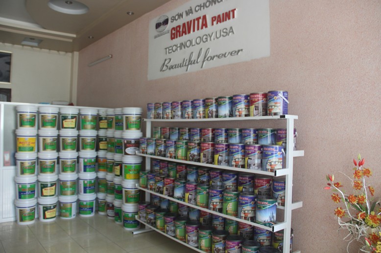 San pham GRAVITA paint 2016